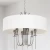 Lampa designerska wisząca LAS VEGAS chrom P06698NI-WH - Cosmo Light